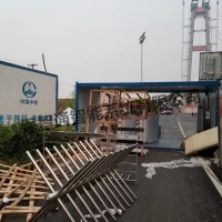 杨泗港大桥项目工地